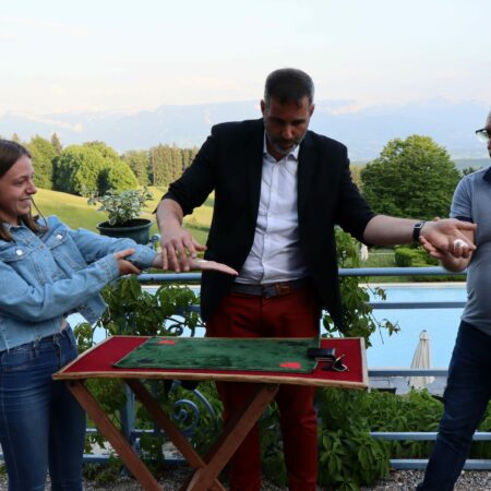 magicien team building lausanne